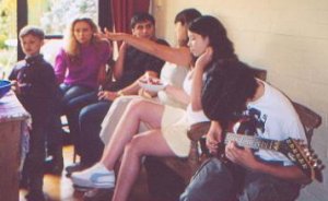 photograph: Oscar, Frances, Wissam, Mandy, Eleanor, Benedict