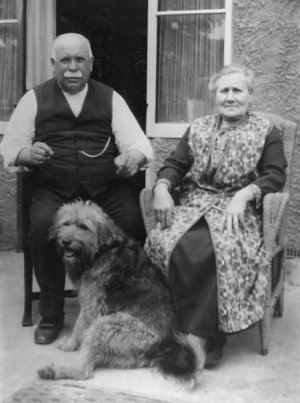 photograph: Arthur and Jane Dumville (and Jack!)