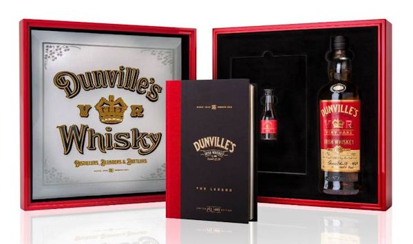 Dunville's VR 18 Year Old Port Mourant Rum Finish Single Malt Irish Whiskey