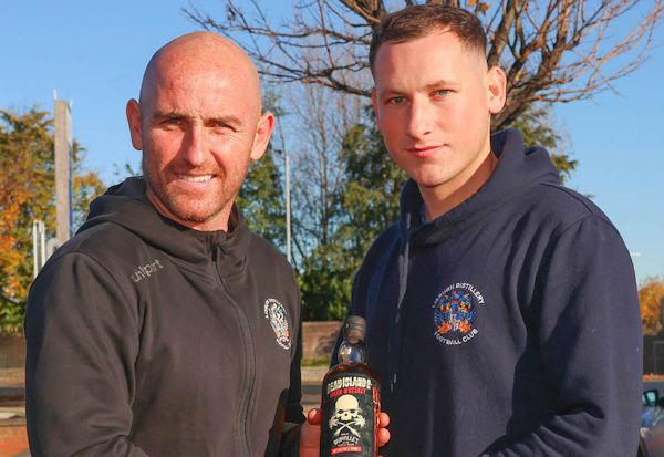 Barry Johnston and Conor McDermott, photograph by David Hunter