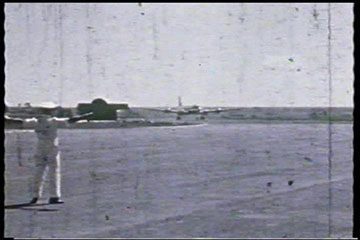 BOAC C-4 Argonaut G-ALHK 'Atalanta' carrying Princess Elizabeth and the Duke of Edinburgh taxies in at Eastleigh Airport, Nairobi on 1st February 1952.