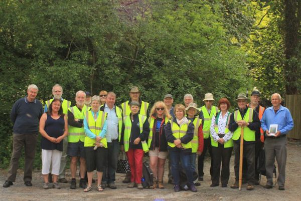 Ulster Archaeological Society Team, members of Holywood Shared Town and the local community, 26 May 2018, Colin Boyd, Hilary Boyd, Michael Catney, Robin Collins, David Craig, Ian Gillespie, Lee Gordon, Robin Masefield, Roisin McCaughan, Anne McDermott, Janna McDonald, George Rutherford, Paula Sandford, Randal Scott, Chris Stevenson, Harry Welsh, June Welsh