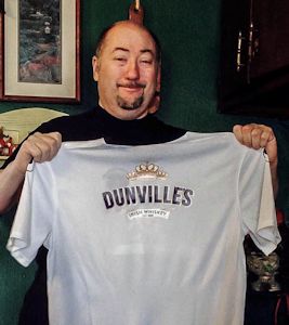 Thomas S Dunville and the Lisburn Distillery Football Club shirt